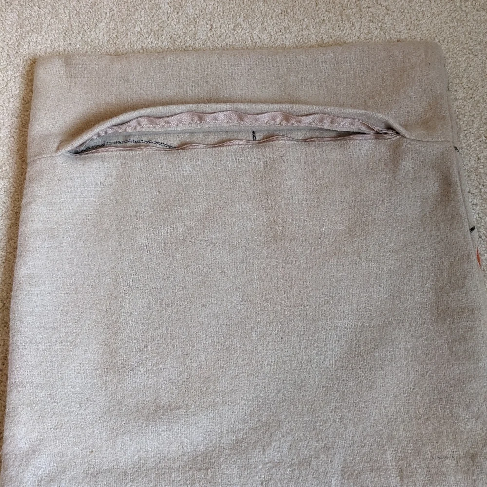 Rizzy Home Felt Embroidered Throw Pillows - Picture 7 of 9